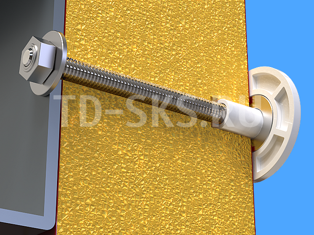 Термогайка DAARTS монтаж